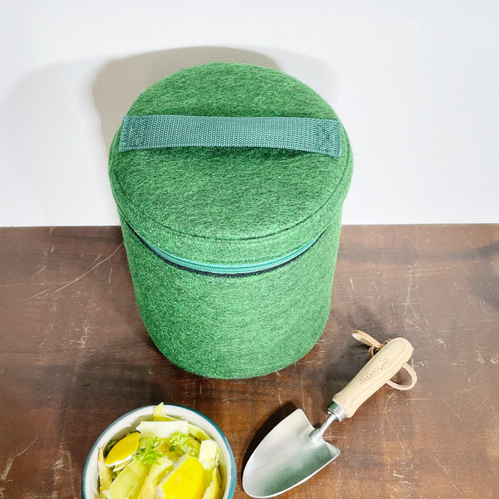 AgriPoucher®︎コンポストシェイク（基材セット）グリーン